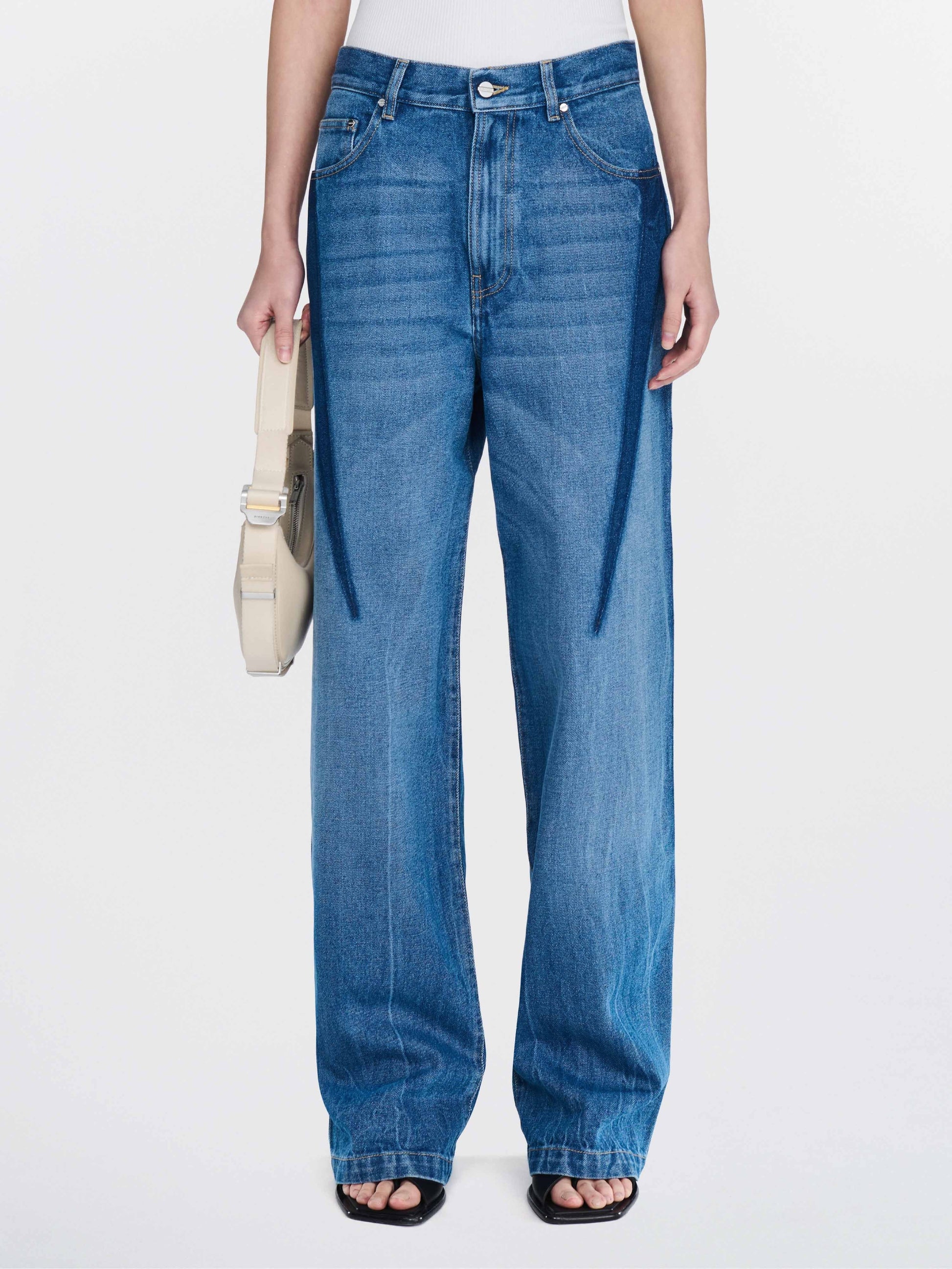 SLOUCHY DARTED JEAN