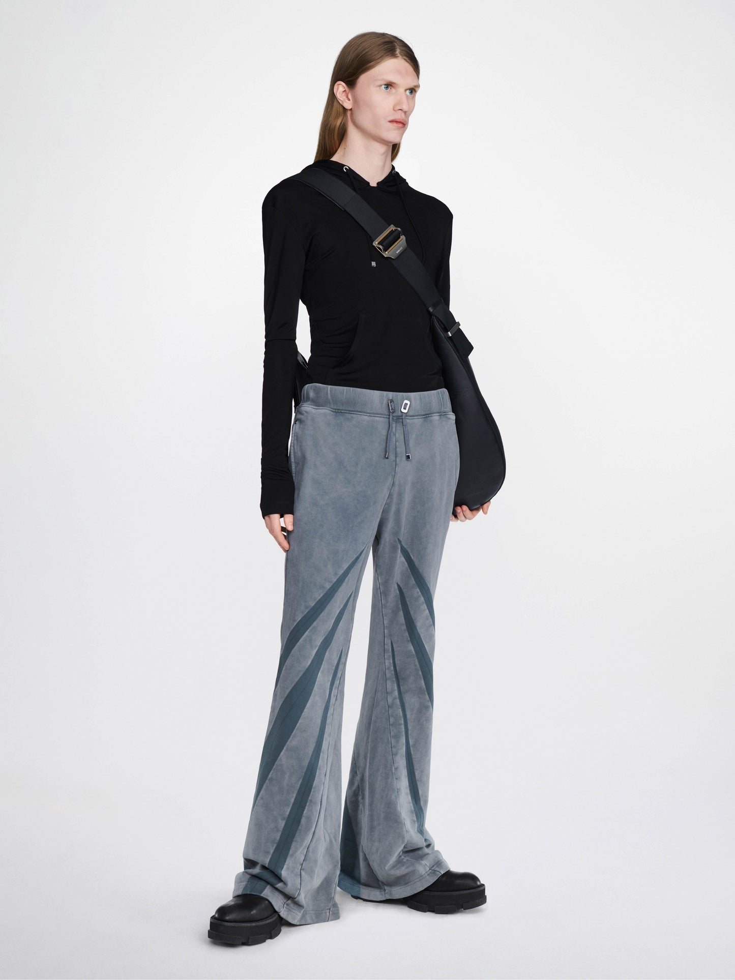 DARTED TERRY PANT